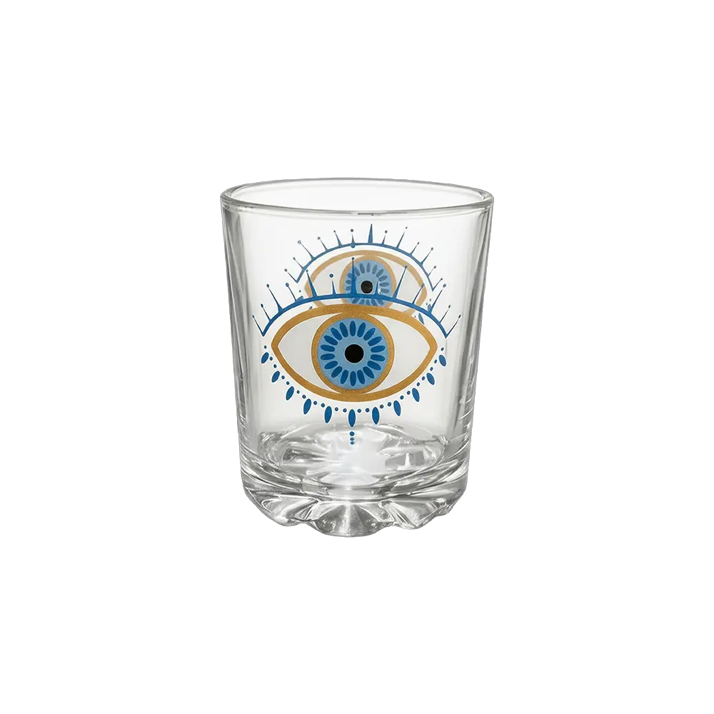 Glass-200ml-Evil-Eye-Design-6pcs-Juicec-Cups-Set Glass 200ml Evil Eye Design 6pcs Juicec Cups Set