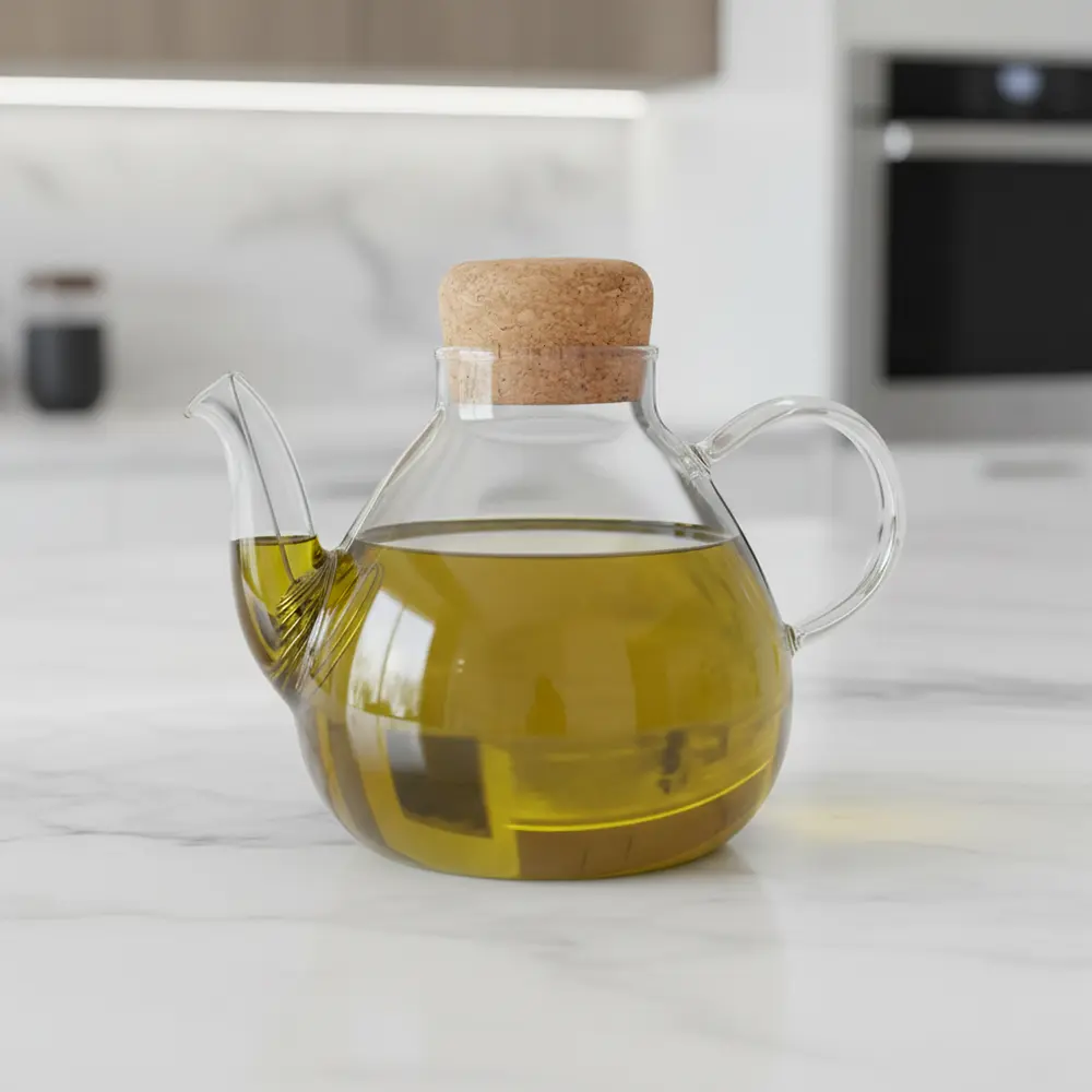Glass-350ml-Oil-Jug-with-Cork-Lid2 Glass 350ml Oil Jug with Cork Lid2