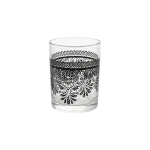 Glass Oriental Pattern 12pcs Cups Set