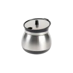 Glass Sugar Bowl 300ml with Stainless Steel Lid