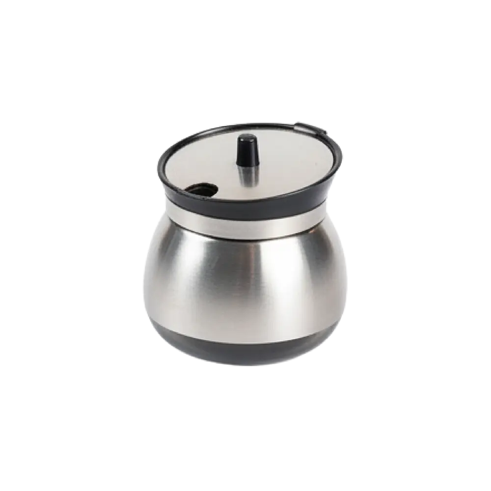 Glass-Sugar-Bowl-300ml-with-Stainless-Steel-Lid Glass Sugar Bowl 300ml with Stainless Steel Lid
