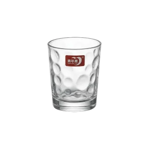 Glass Textured Bubble 6pcs Juice Cups Set