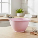 HobbyLife 3L Pink Round Mixing Bowl1