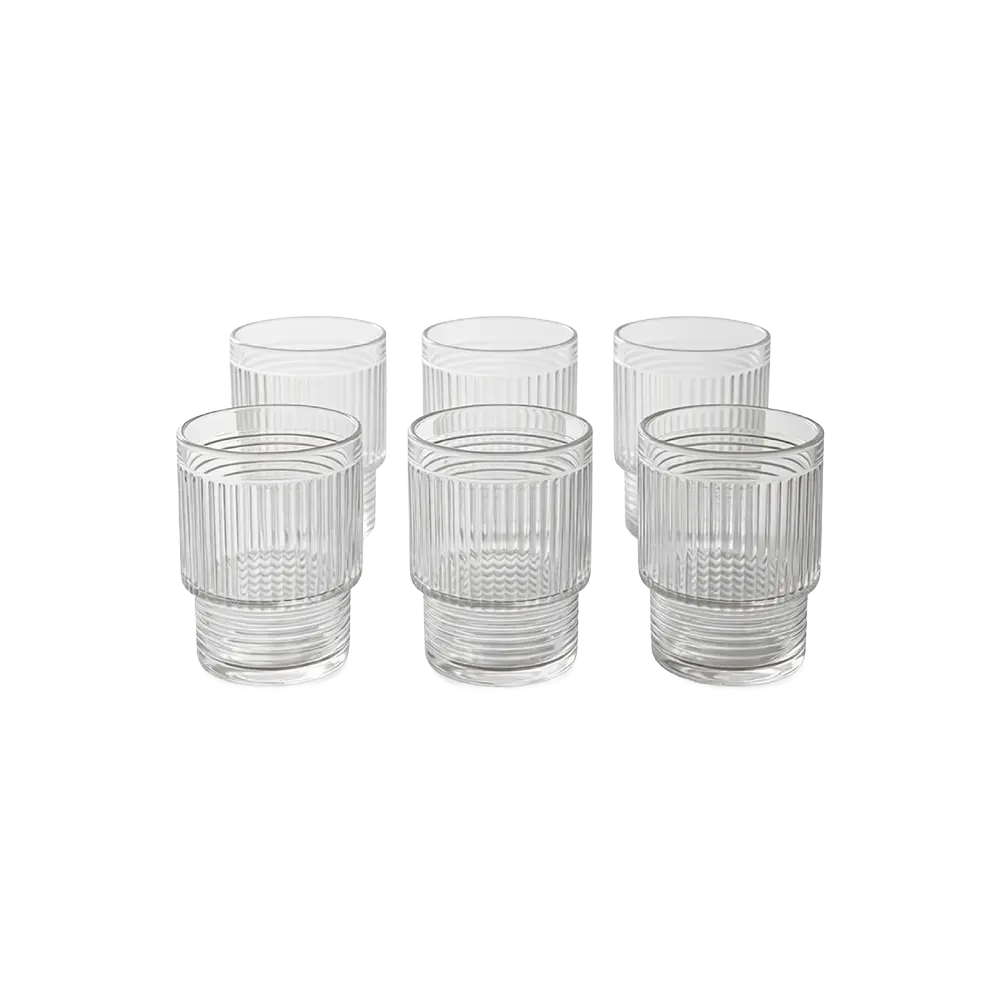 Lav 325ml Helen Glass 6pcs Juice Cups Set2