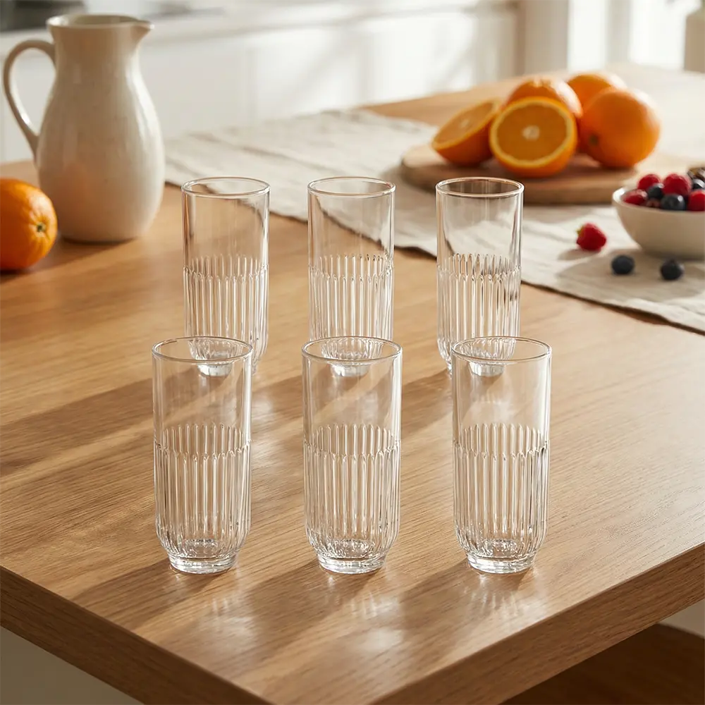 Lav-395ml-Tokyo-Glass-6pcs-Juice-Long-Cups-Set1 Lav 395ml Tokyo Glass 6pcs Juice Long Cups Set1