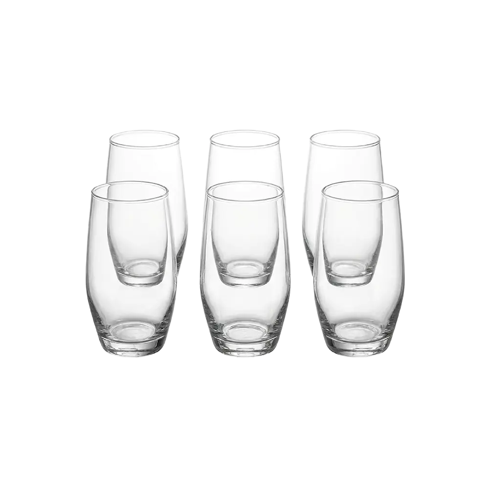 Lav 495ml Ella Glass 6pcs Juice Cups Set2