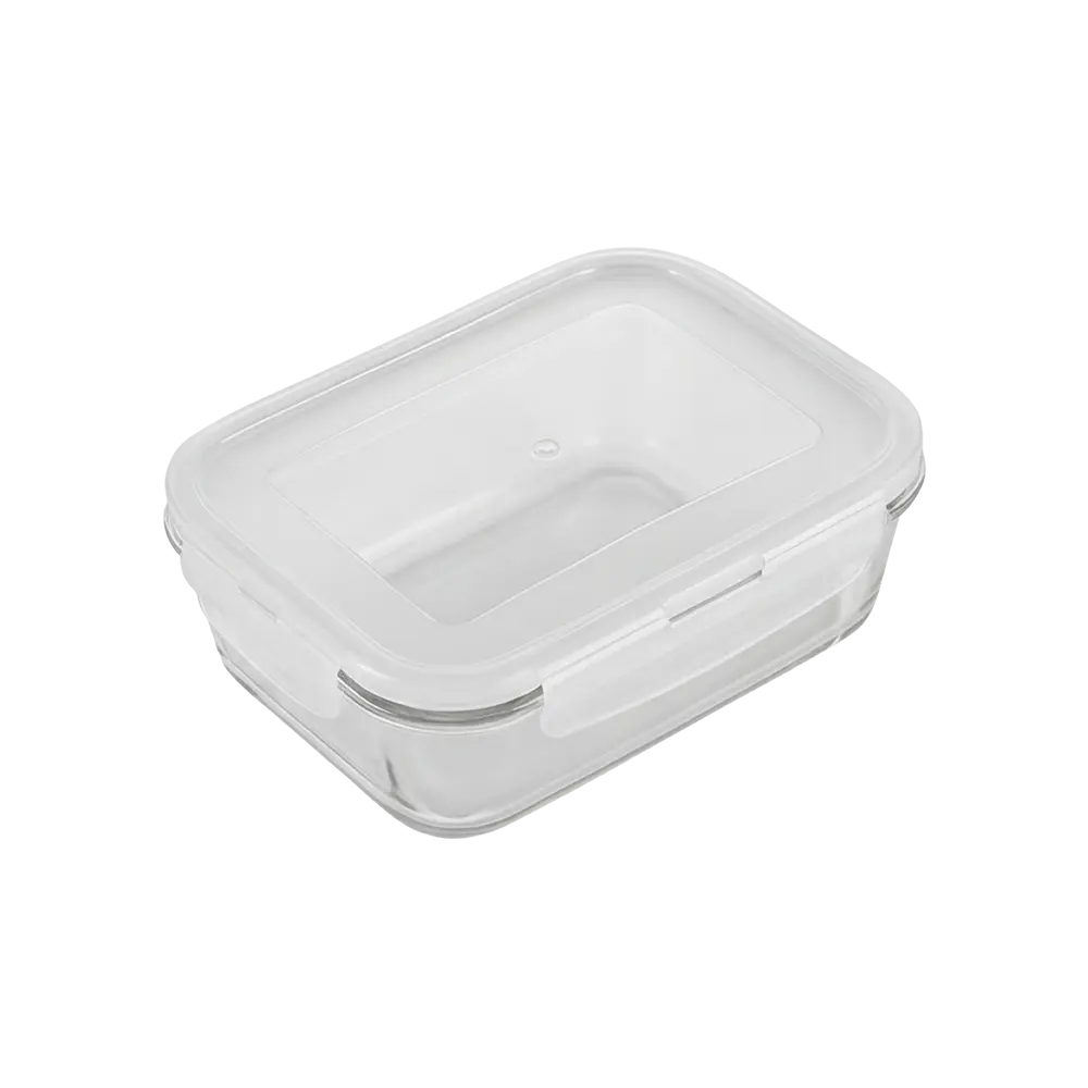Lav Fresco Glass Food Container with Locked Lid 1.2L Professional Storageware in Lebanon