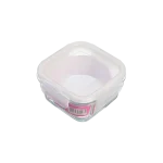 Lav Fresco Glass Food Container with White Locked Lid 375ml Professional Storageware in Lebanon2