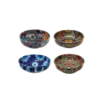 Metal Mini Bowl 7.5cm Decorated