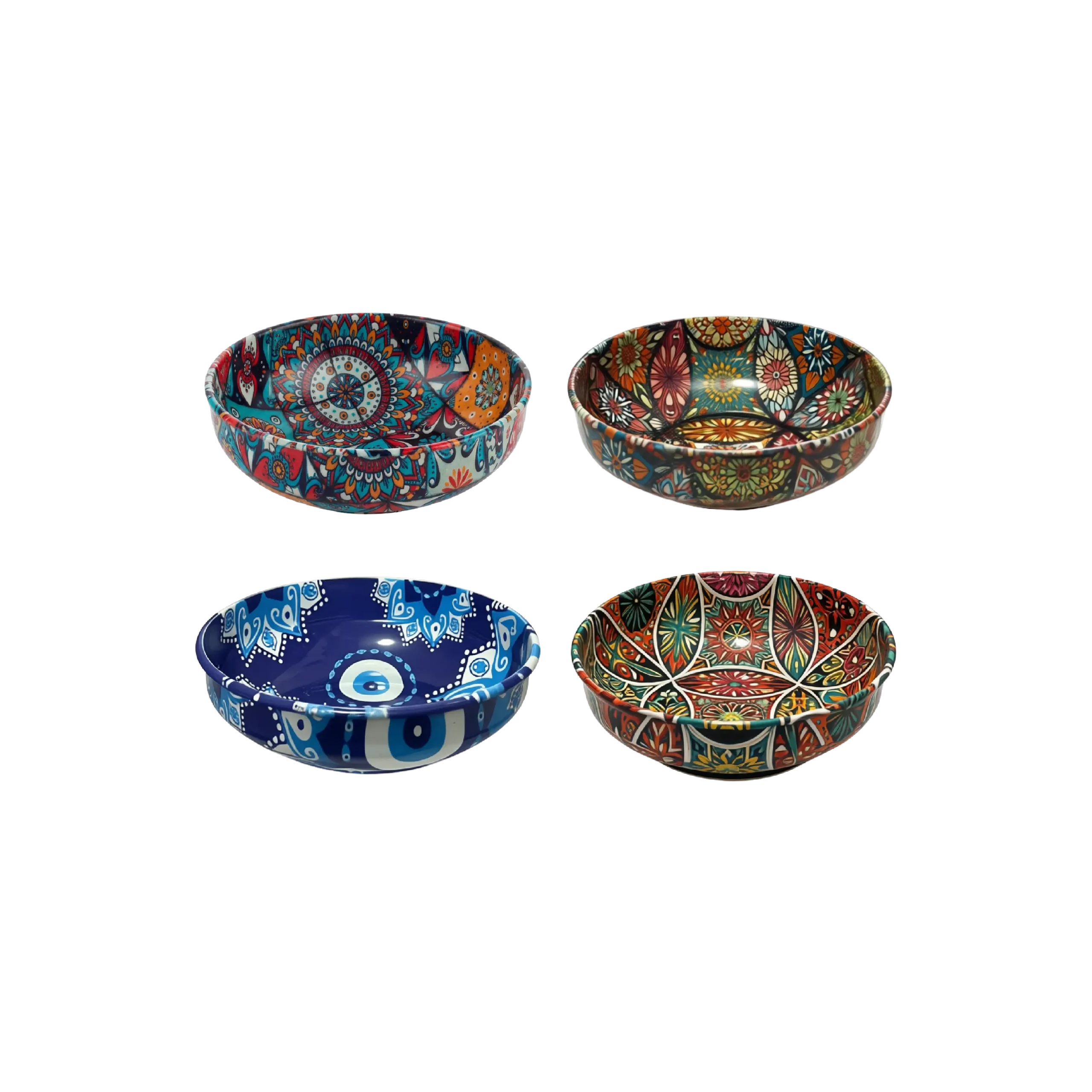 Metal-Mini-Bowl-7.5cm-Decorated Metal Mini Bowl 7.5cm Decorated