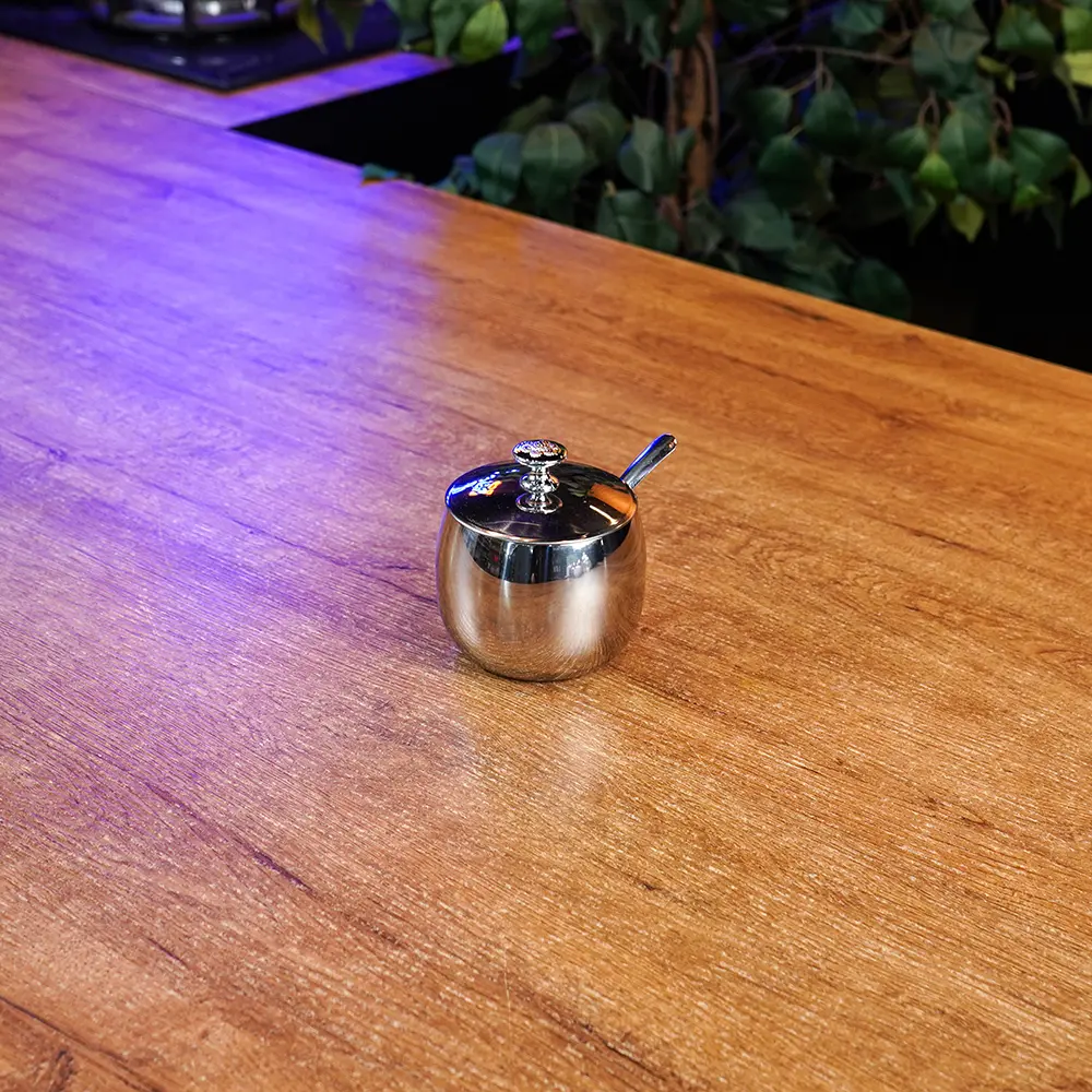 Mirror-Finish-Stainless-Steel-300ml-Sugar-Bowl-with-Spoon1 Mirror Finish Stainless Steel 300ml Sugar Bowl with Spoon1