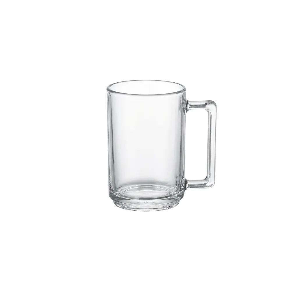 Modern-Clear-Glass-6pcs-Tea-Cups-Set-with-Squared-Handle-110ml Modern Clear Glass 6pcs Tea Cups Set with Squared Handle 110ml