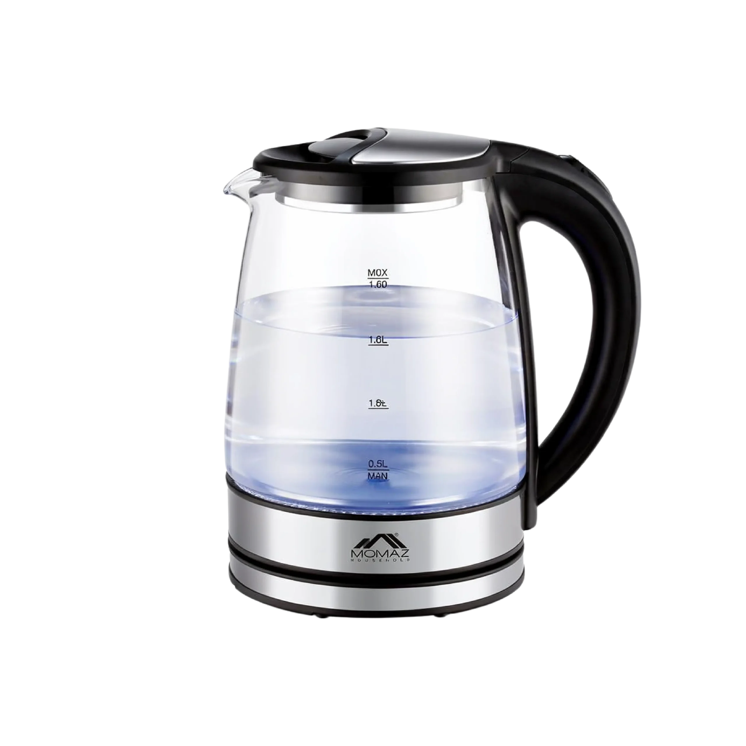 Momaz 1.8L Glass Electric Kettle