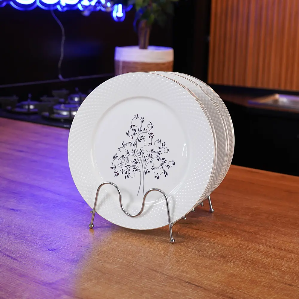 Momaz 26pcs Elegant Tree Pattern Porcelain Dinner Set1