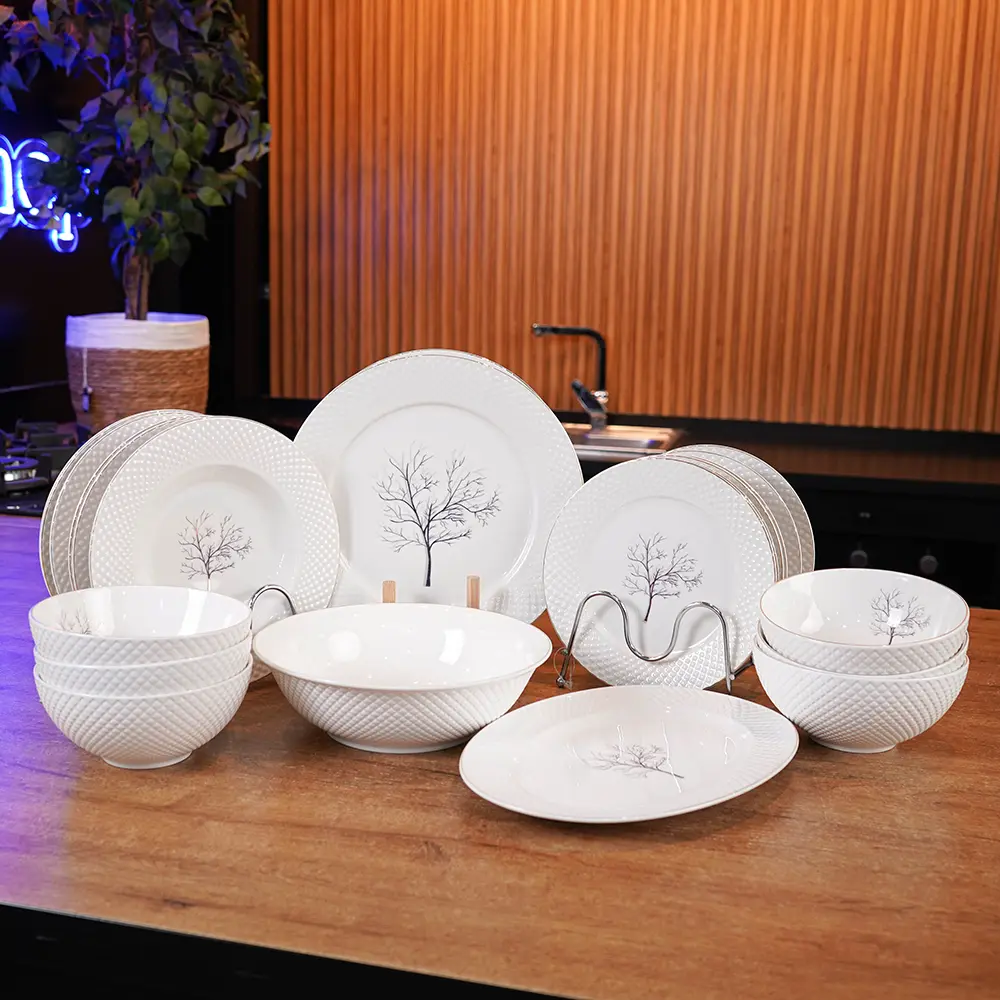 Momaz-26pcs-Tree-Pattern-Porcelain-Dinner-Set7 Momaz 26pcs Tree Pattern Porcelain Dinner Set7