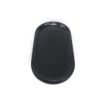Momaz-31.5x16cm-Elegant-Black-Oval-Melamine-Serving-Plate Momaz 31.5x16cm Elegant Black Oval Melamine Serving Plate