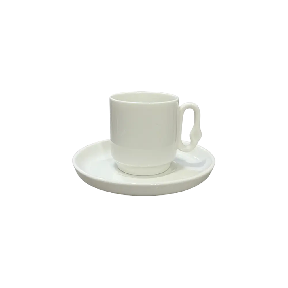 Momaz-White-Coffee-Cups-Set-with-Saucers-Plain-Modern-Design-12-Pieces-Professional-Drinkware-in-lebanon Momaz White Coffee Cups Set with Saucers Plain Modern Design 12 Pieces Professional Drinkware in lebanon