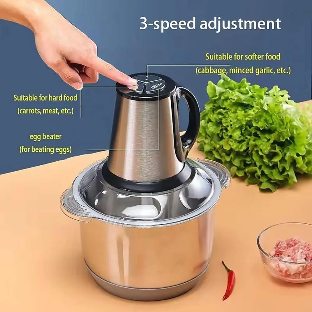 Multi Speed 3L Electric Food Chopper1