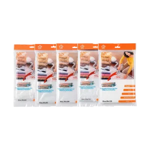 Premium Vacuum Seal Storage Packing Bag Multi Sizes (50x60cm, 60x80cm, 70x100cm, 80x110cm,90x120cm) Space Saving Organizer