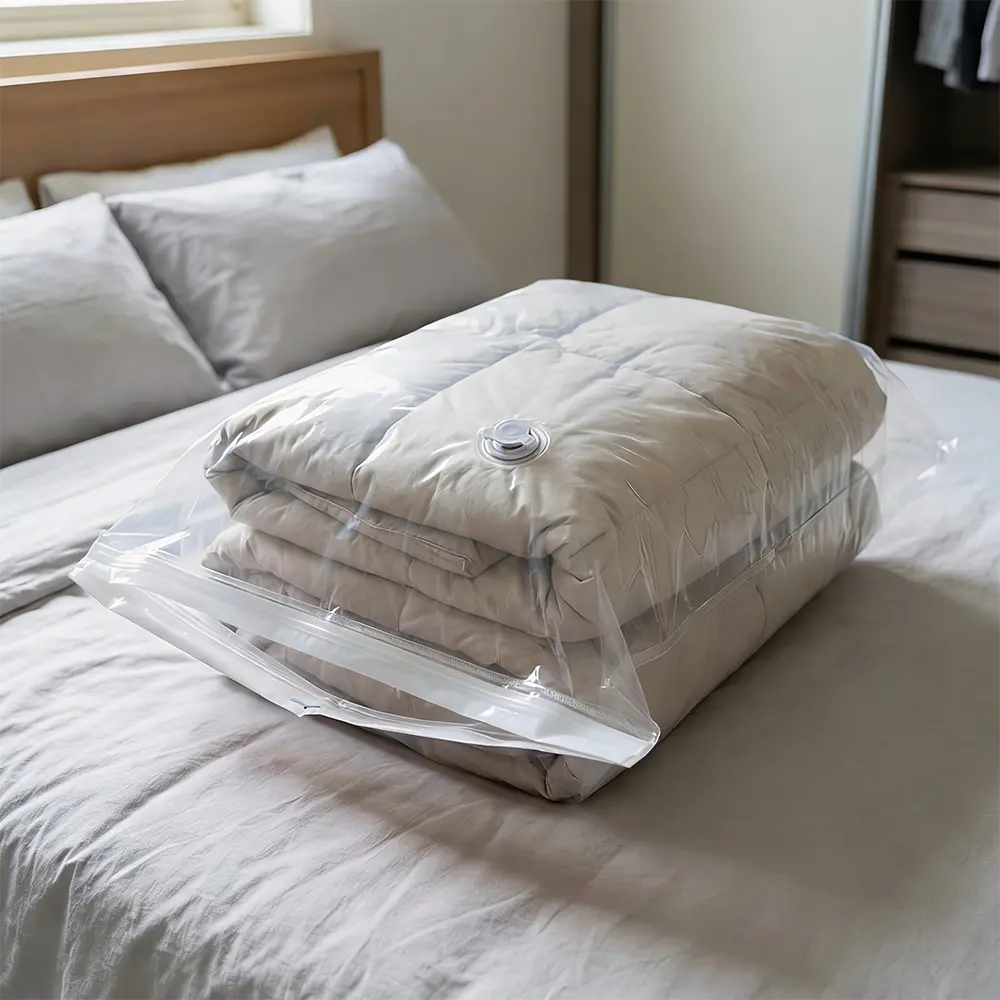 Premium Vacuum Seal Storage Packing Bag Multi Sizes (50x60cm, 60x80cm, 70x100cm, 80x110cm,90x120cm) Space Saving Organizer6