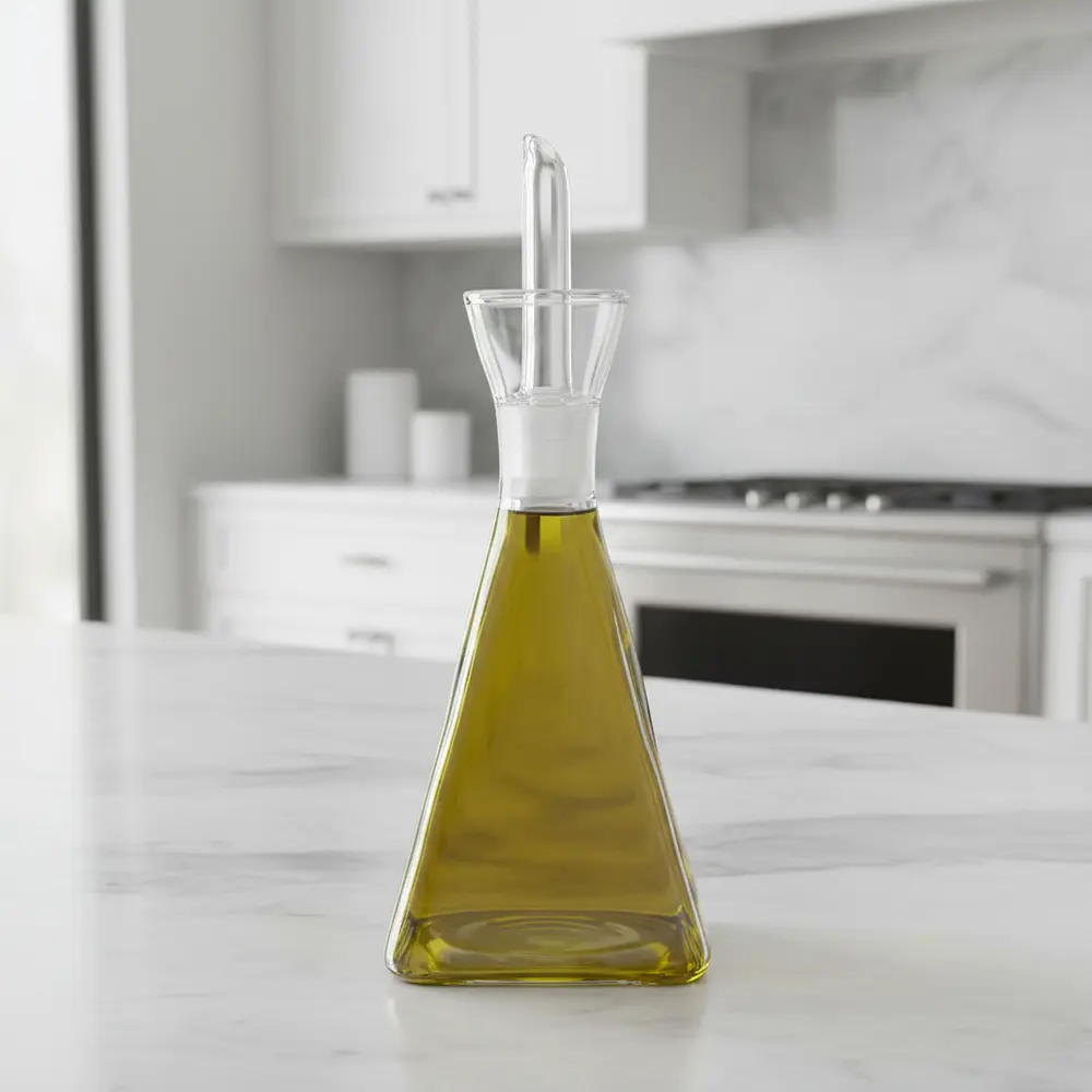 Pyramid-Glass-300ml-Oil-&-Vinegar-Bottle2 Pyramid Glass 300ml Oil & Vinegar Bottle2