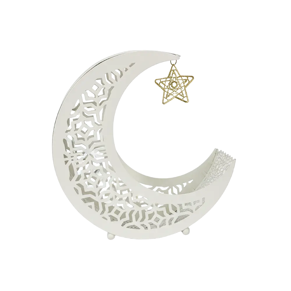 Ramadan-Metal-Crescent-Moon-Light-with-Hanging-Star Ramadan Metal Crescent Moon Light with Hanging Star
