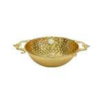 Ramadan Metal Gold Serving Bowl