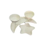 Ramadan Porcelain Moon & Star Dual Bowl Serving Set