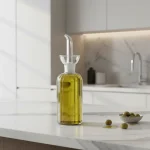 Ribbed-Glass-300ml-Oil-Bottle-with-Precision-Spout2 Ribbed Glass 300ml Oil Bottle with Precision Spout2