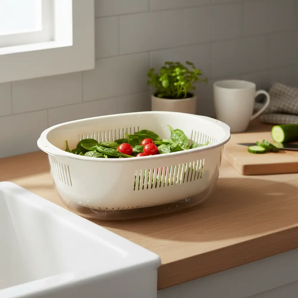 Vagetable & Fruit 5L Strainer Bowl1