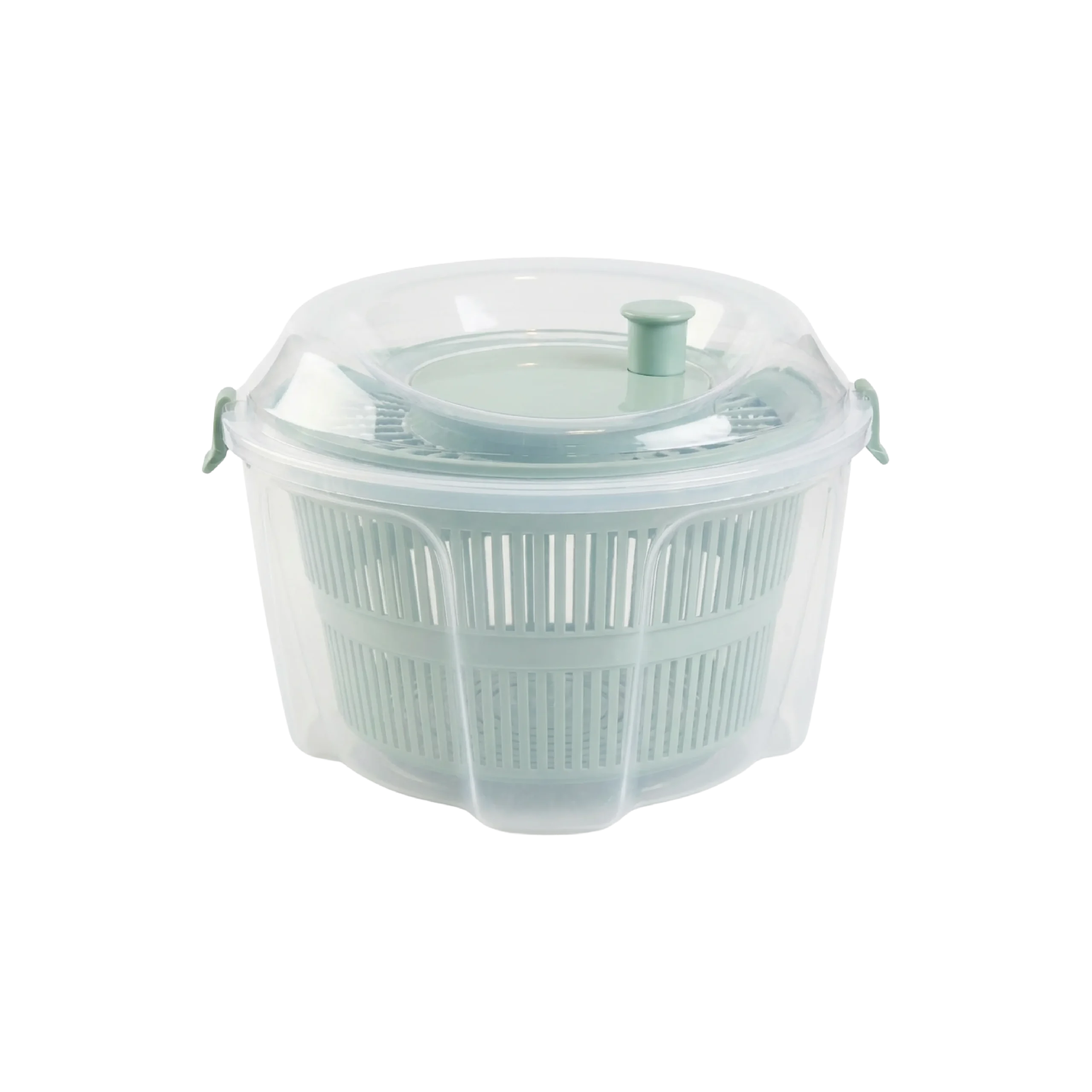 Vegtebales & Fruits Drying 4.4L Green Strainer with Salad Bowl