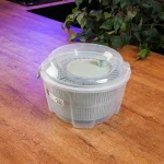 Vegtebales & Fruits Drying 4.4L Green Strainer with Salad Bowl2