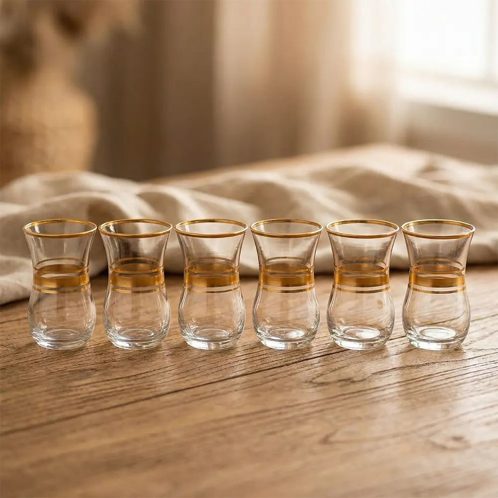 Viena-Luxury-Glass-Gold-Rim-6pcs-Tea-Cups-Set-120ml1 Viena Luxury Glass Gold Rim 6pcs Tea Cups Set 120ml1
