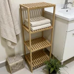 Wooden-4-Tier-Slatted-Stand-112x39-cm-Open-Slat-Design-for-Bathroom1 Wooden 4 Tier Slatted Stand 112x39 cm Open Slat Design for Bathroom1
