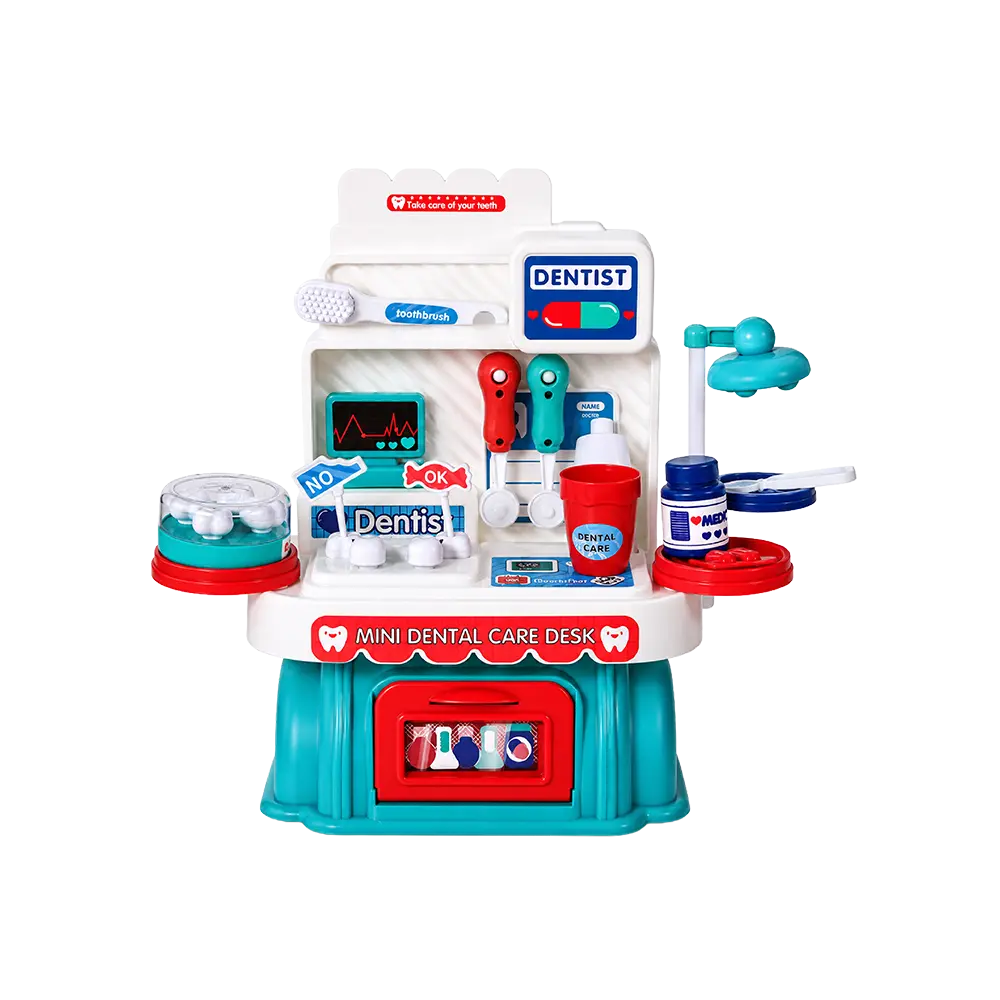 BOWA Kids Mini Dental Care Desk Play Set–32 Pieces–Model