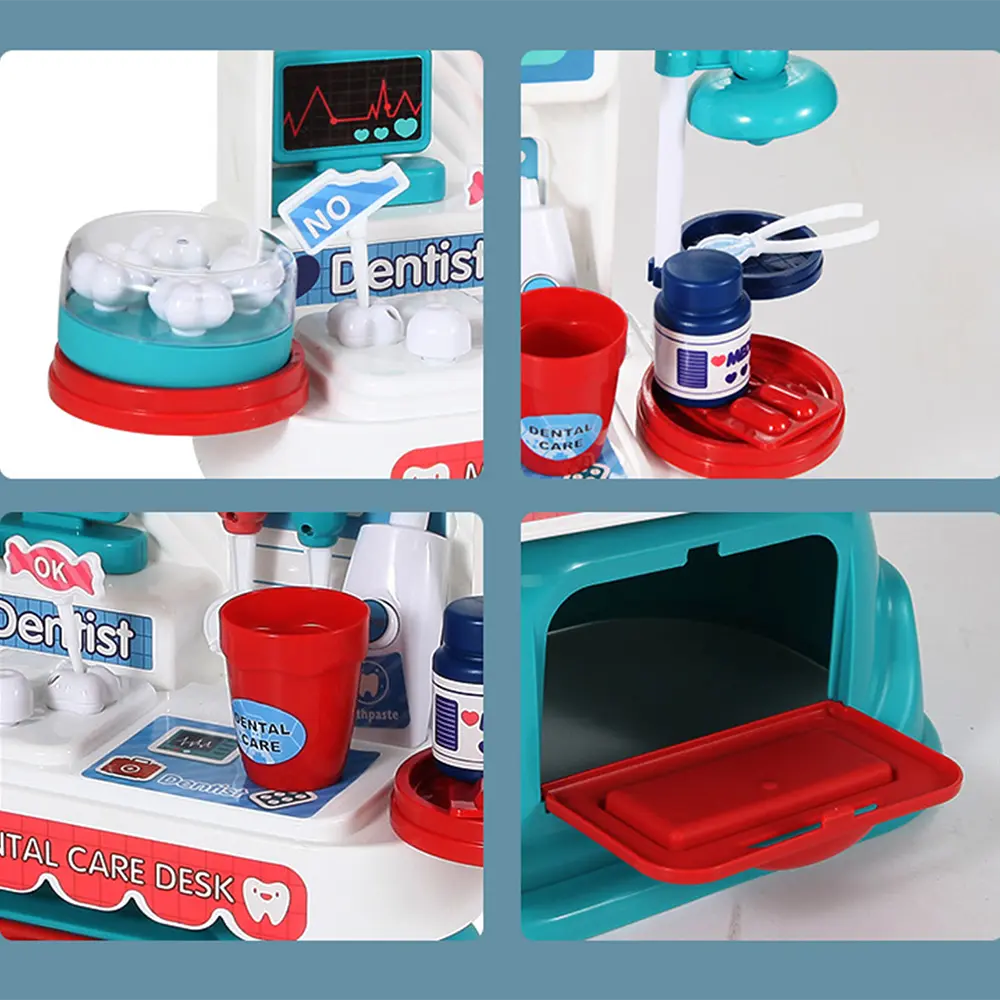 BOWA Kids Mini Dental Care Desk Play Set–32 Pieces–Model