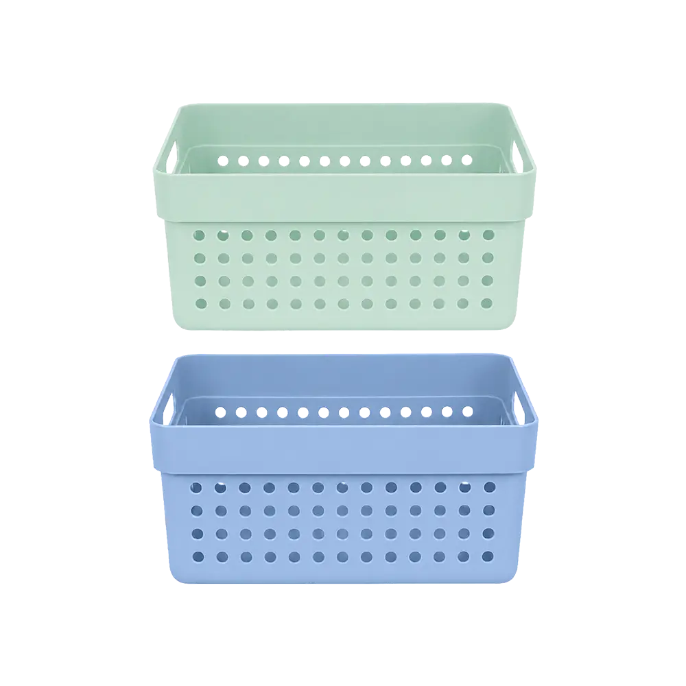 Bager-Terra-1.25L-Ventilated-Multipurpose-15.5-x-11.5-x-7.5-cm-Organizer-Basket-BG-639 Bager Terra 1.25L Ventilated Multipurpose 15.5 x 11.5 x 7.5 cm Organizer Basket BG
