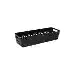 Bager Terra 750ml Long Ventilated 24 x 7.5 x 5 cm Organizer Black Basket BG