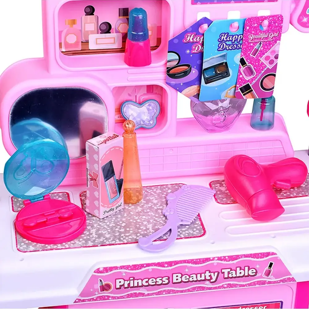 Bei Qi Yuan Toys Kids 36PCS Beauty Dresser Princess Beauty Table2