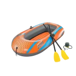 Bestway Kondor 2000 Inflatable Boat Set 1.95m with Oars & Repair Patch Orange