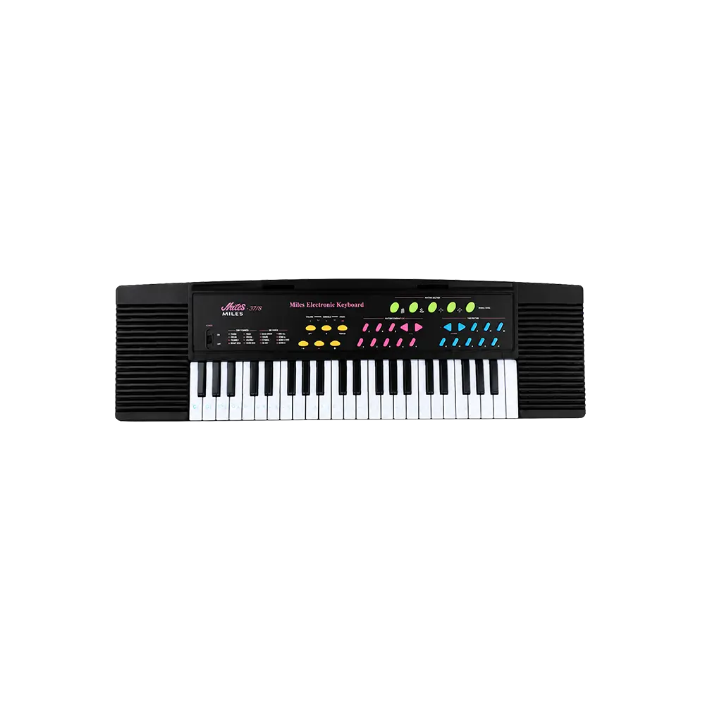 CANTO HL-3738S Black Electronic Keyboard 37 Keys with Microphone
