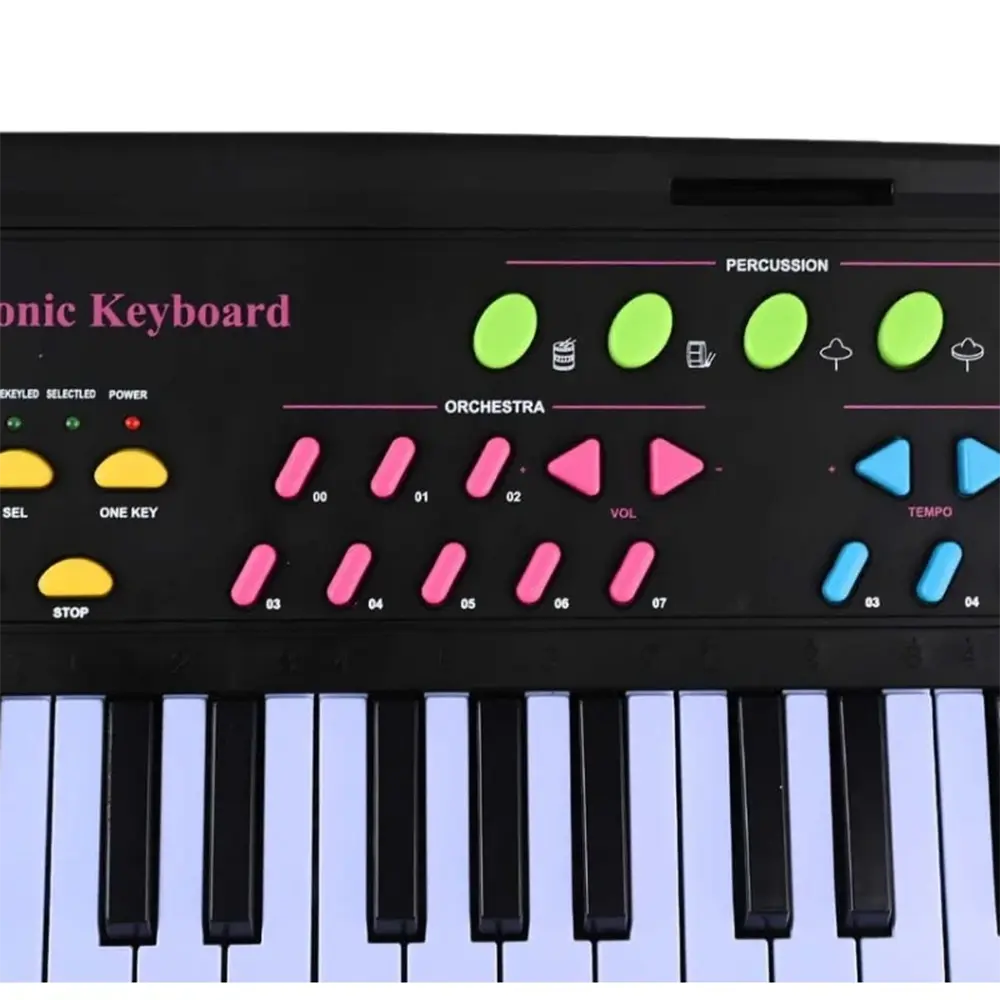 CANTO HL-3738S Black Electronic Keyboard 37 Keys with Microphone 2