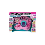 Fashion Star 20 Pieces DIY Nail Art Studio Play Pink Set with Nail Dryer & Accessories1