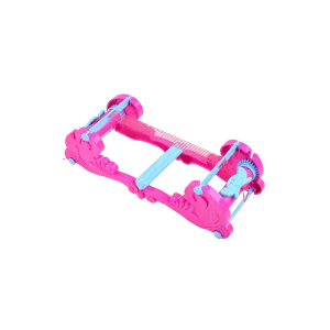 Fashion Star DIY Bracelet Factory 2 in 1 Bracelet Making Craft Set with Pink Storage Case1