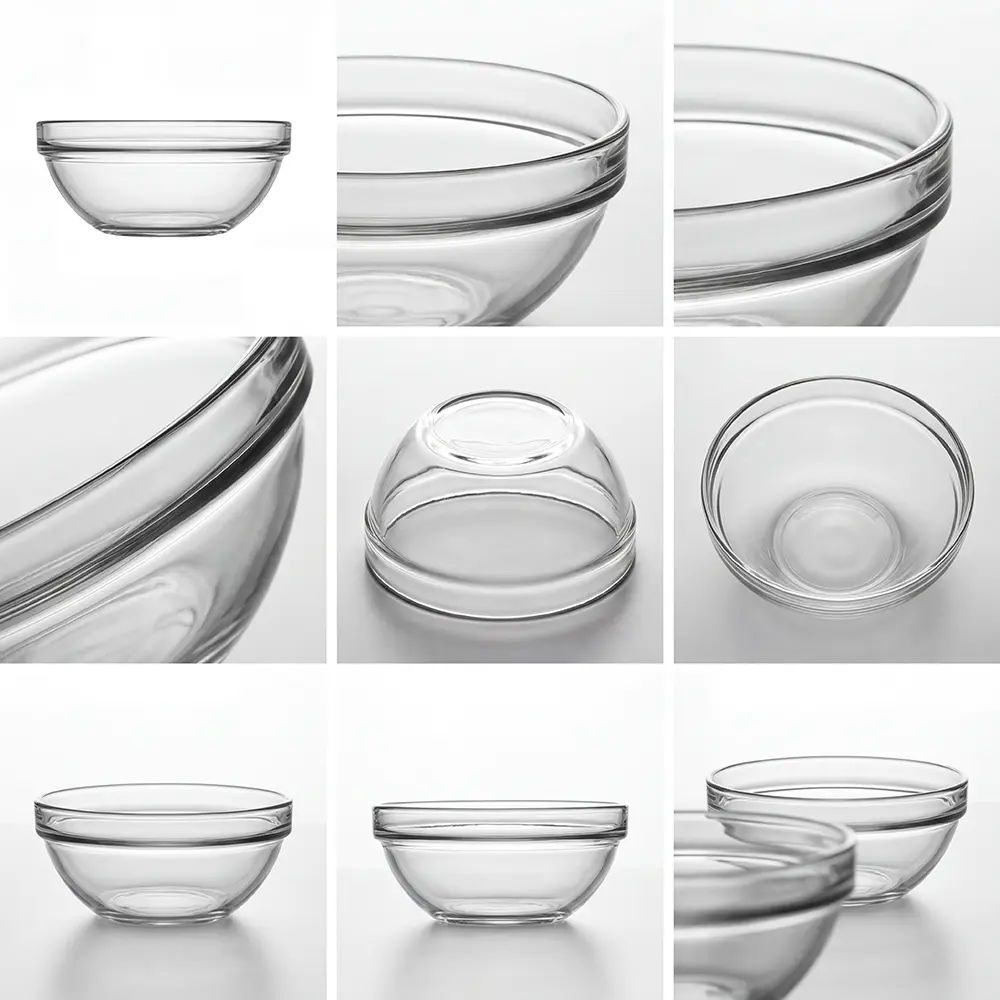 Heat Resistant Glass Mixing Bowl 20cm Professional Serveware in Lebanon2