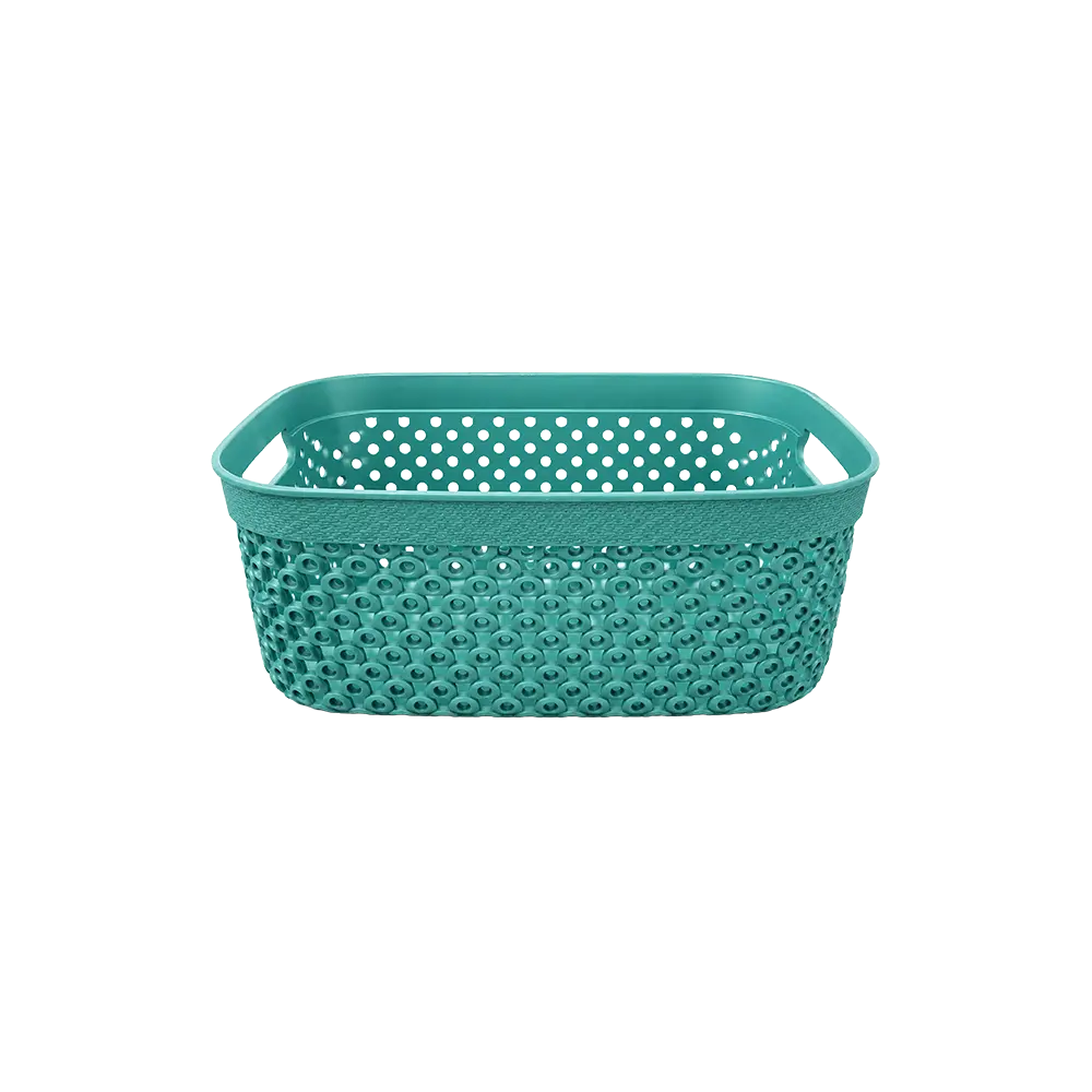 Hobby-Life-1.3L-Diamond-Flat-Ventilated-Multipurpose-18-x-13.5-x-7-cm-Turquoise-Basket-04-1276 Hobby Life 1.3L Diamond Flat Ventilated Multipurpose 18 x 13.5 x 7 cm Turquoise Basket 04