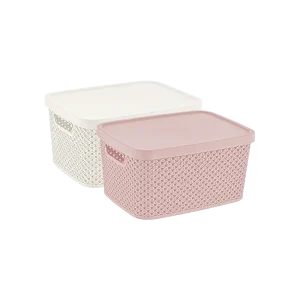 Hobby Life 3.5L Diamond Textured Storage Box with Lid 04