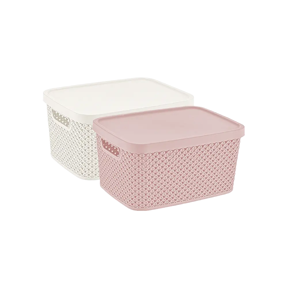 Hobby-Life-3.5L-Diamond-Textured-Storage-Box-with-Lid-04-1259 Hobby Life 3.5L Diamond Textured Storage Box with Lid 04