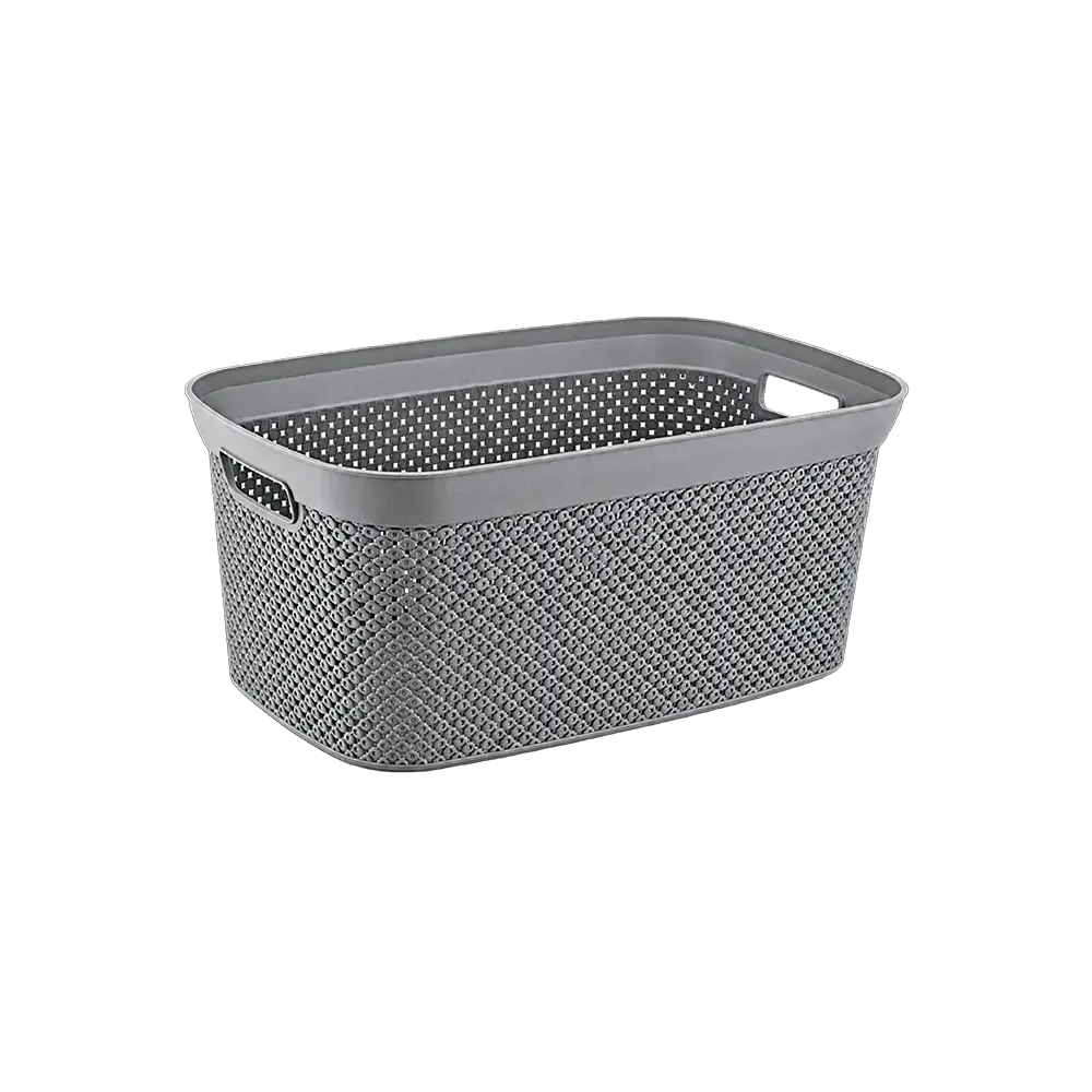 Hobby Life 5L Diamond Ventilated Multipurpose 27.5 x 19.4 x 13.6 cm Storage Basket 08