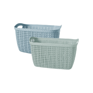 Hobby Life Knit Multipurpose Storage Basket with Integrated Handles 10L, 23 x
